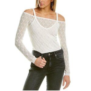 CINQ A SEPT Callisto Knit off-shoulder sweater set NWT